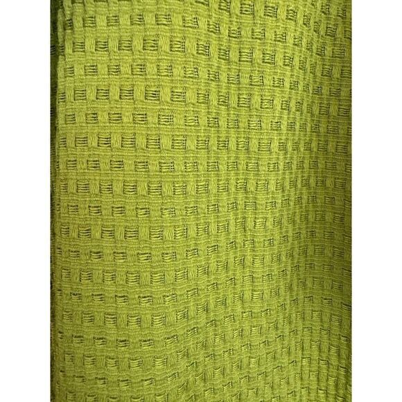 CHICO'S light green cotton blend 3/4 sleeve jacket blazer size 1 M - Picture 4 of 8